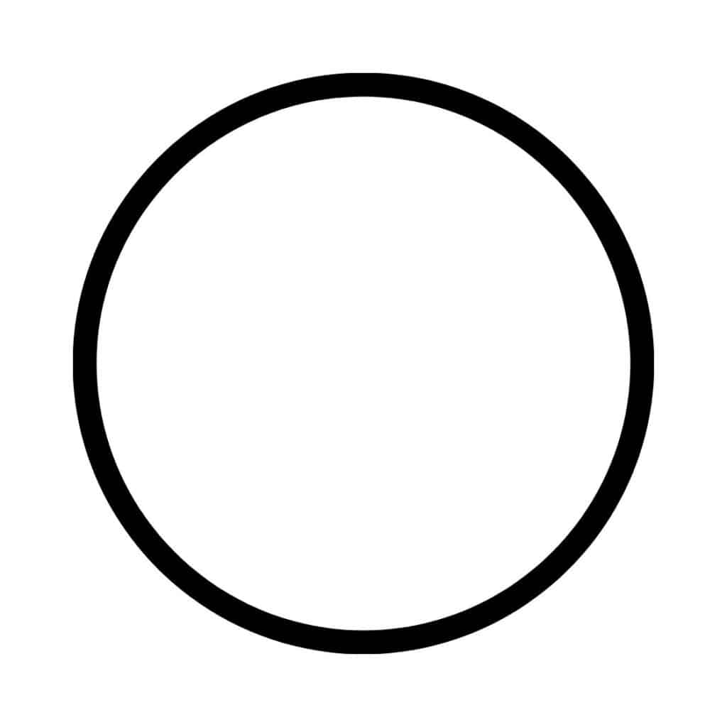 Vaatteiden pesusymbolina ympyrä merkitsee ammattipesulassa tehtävää valkaisua. Ympyrän sisällä voi olla kirjaimia ohjeeksi pesulalle.